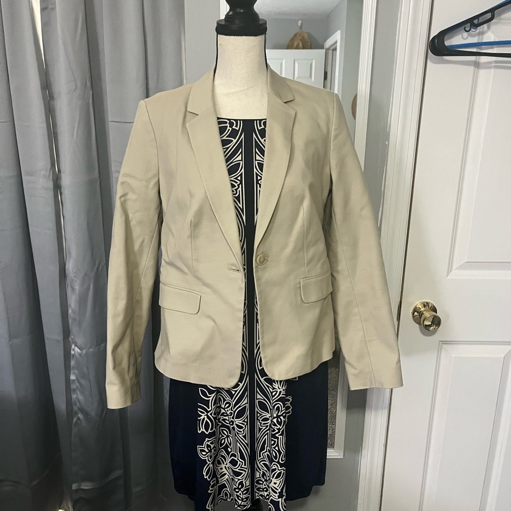 Liz Claiborne Beige Blazer